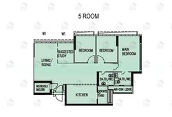 Blk 377A Hougang Rivercourt (Hougang), HDB 5 Rooms #577833271